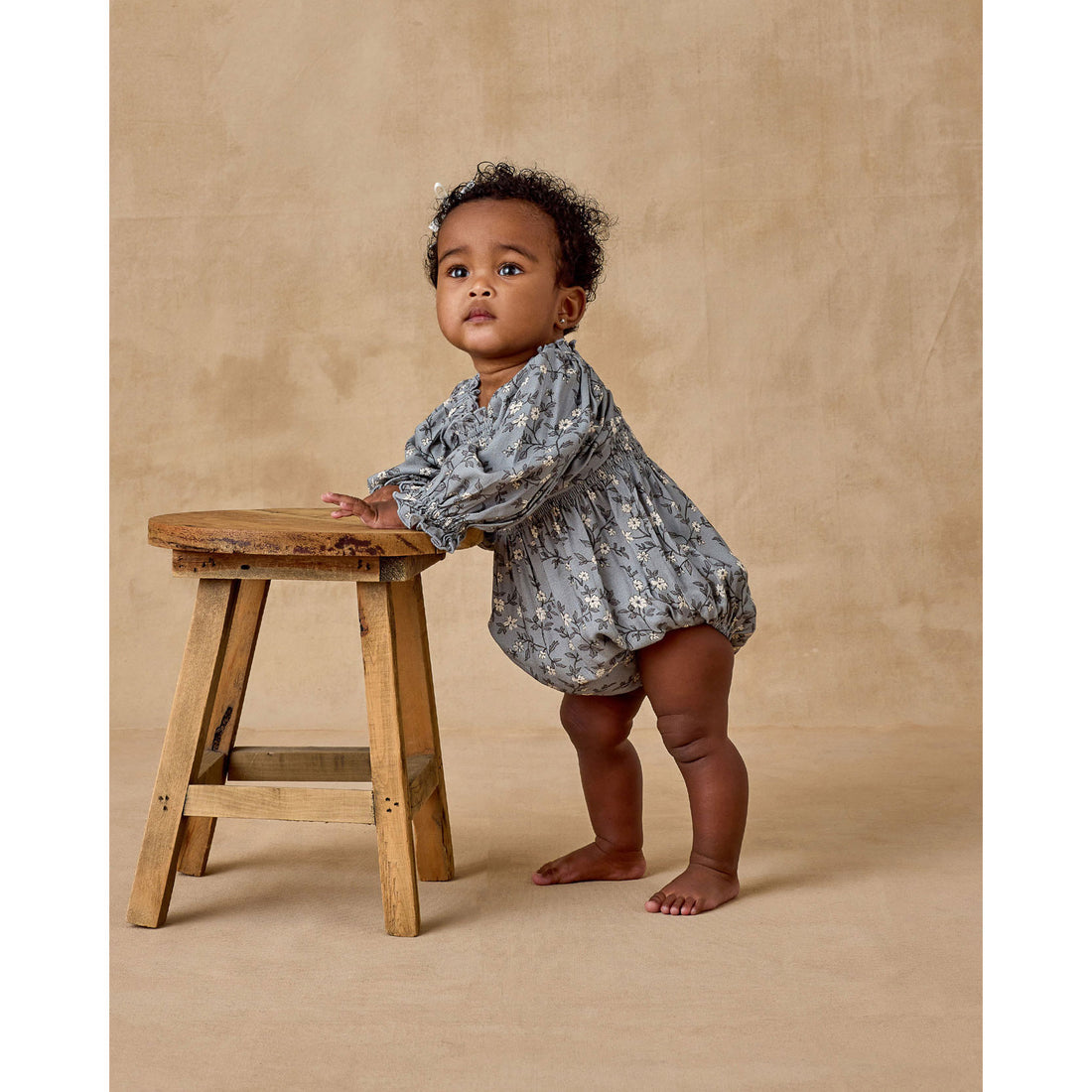 Noralee French Blue Autumn Romper