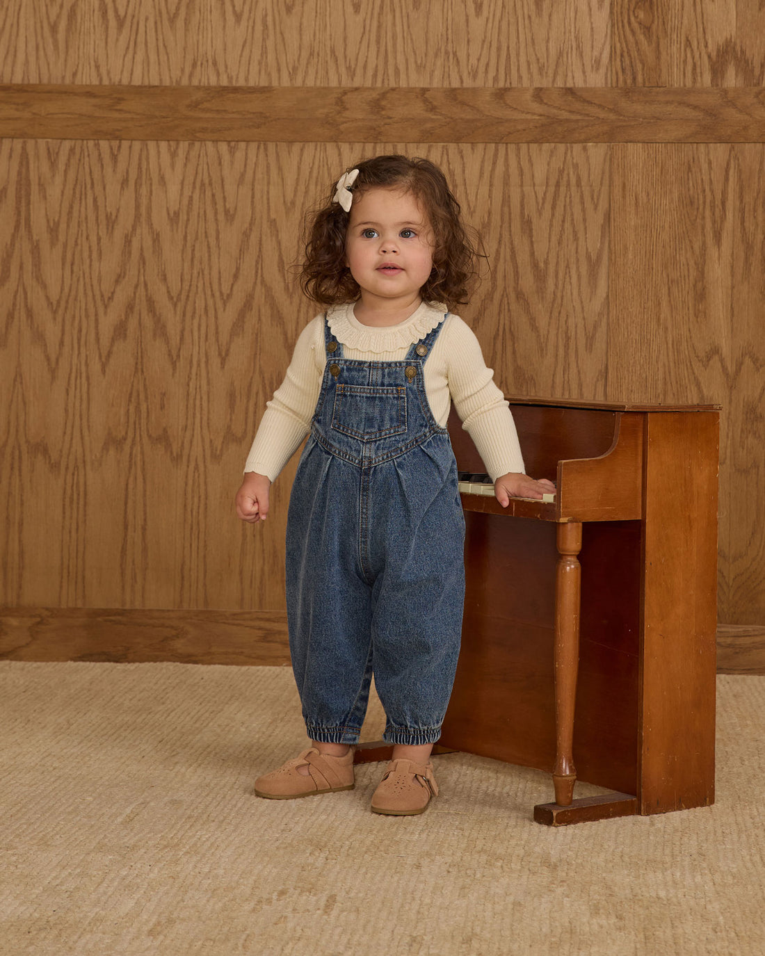 Rylee and Cru Indigo Vintage Overall
