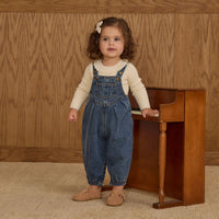 Rylee and Cru Indigo Vintage Overall
