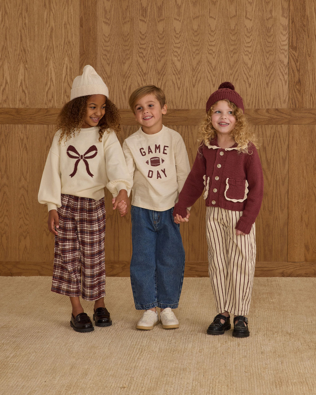 Rylee and Cru Natural Bow Aspen Sweater