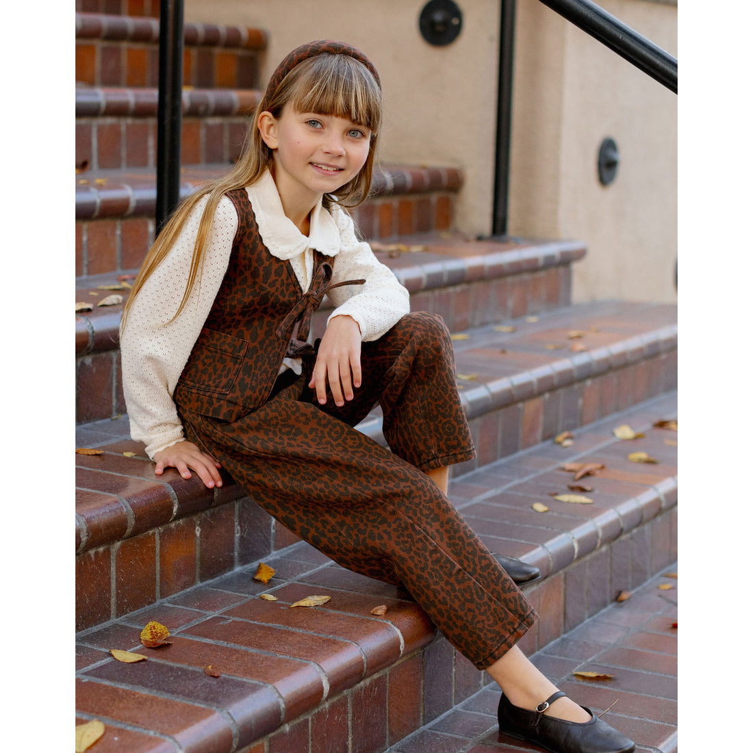 Rylee and Cru Leopard Utility Vest