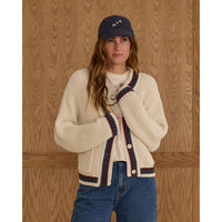 Rylee and Cru Natural Women Collegiate Cardigan