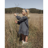 Rylee and Cru Midnight Heart Ditsy Selene Dress