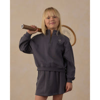 Rylee and Cru Midnight Half Zip Sweatshirt