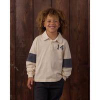 Rylee and Cru Natural Midnight Rugby Polo