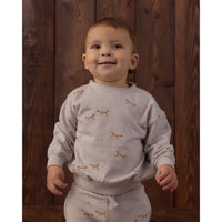 Rylee and Cru Fog Foxes Relaxed Sweatshirt