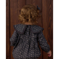 Rylee and Cru Midnight Heart Ditsy Fern Romper