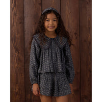 Rylee and Cru Midnight Heart Ditsy Knotted Headband