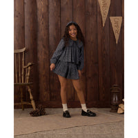 Rylee and Cru Midnight Heart Ditsy Fern Blouse