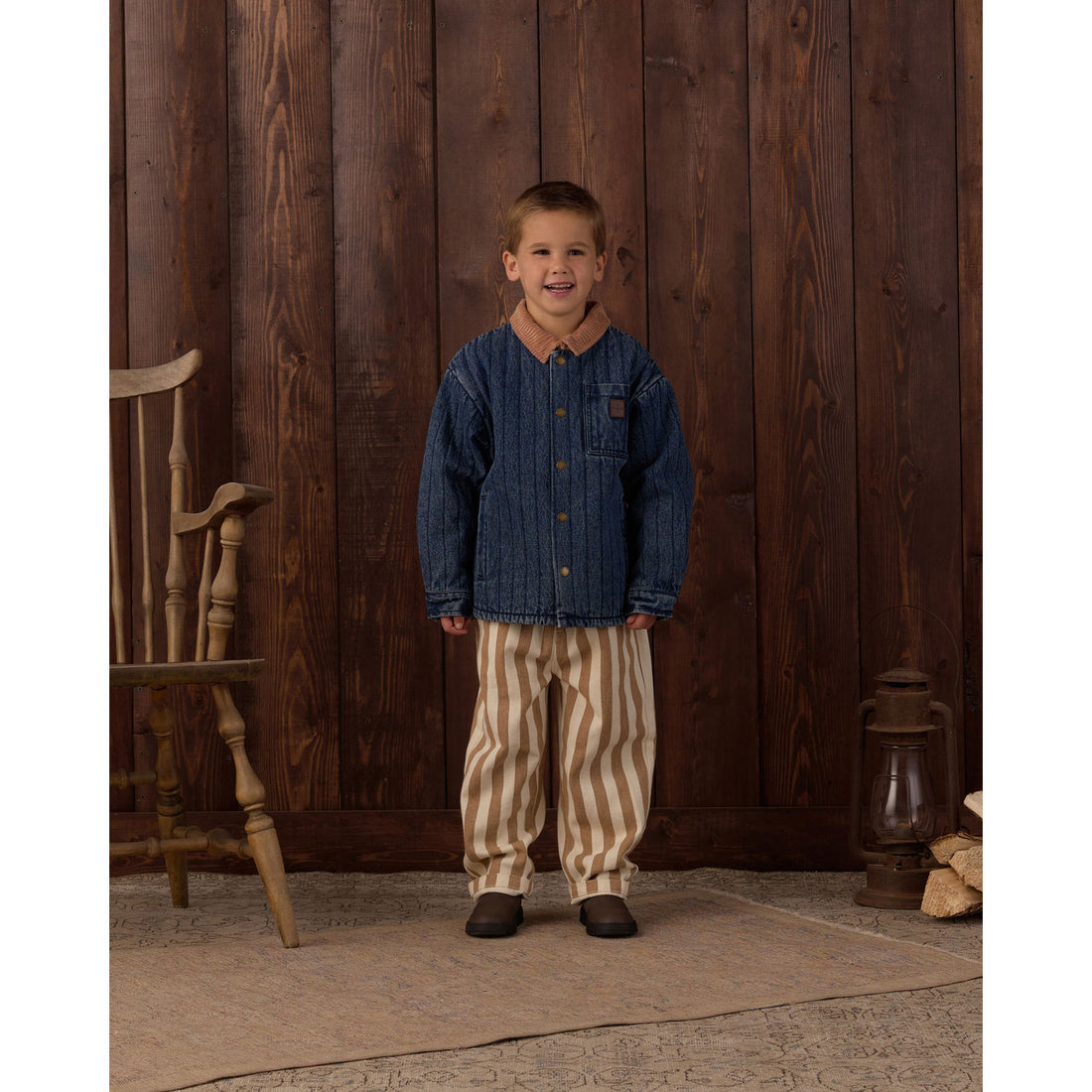Rylee and Cru Indigo Nashville Quilted Jacket