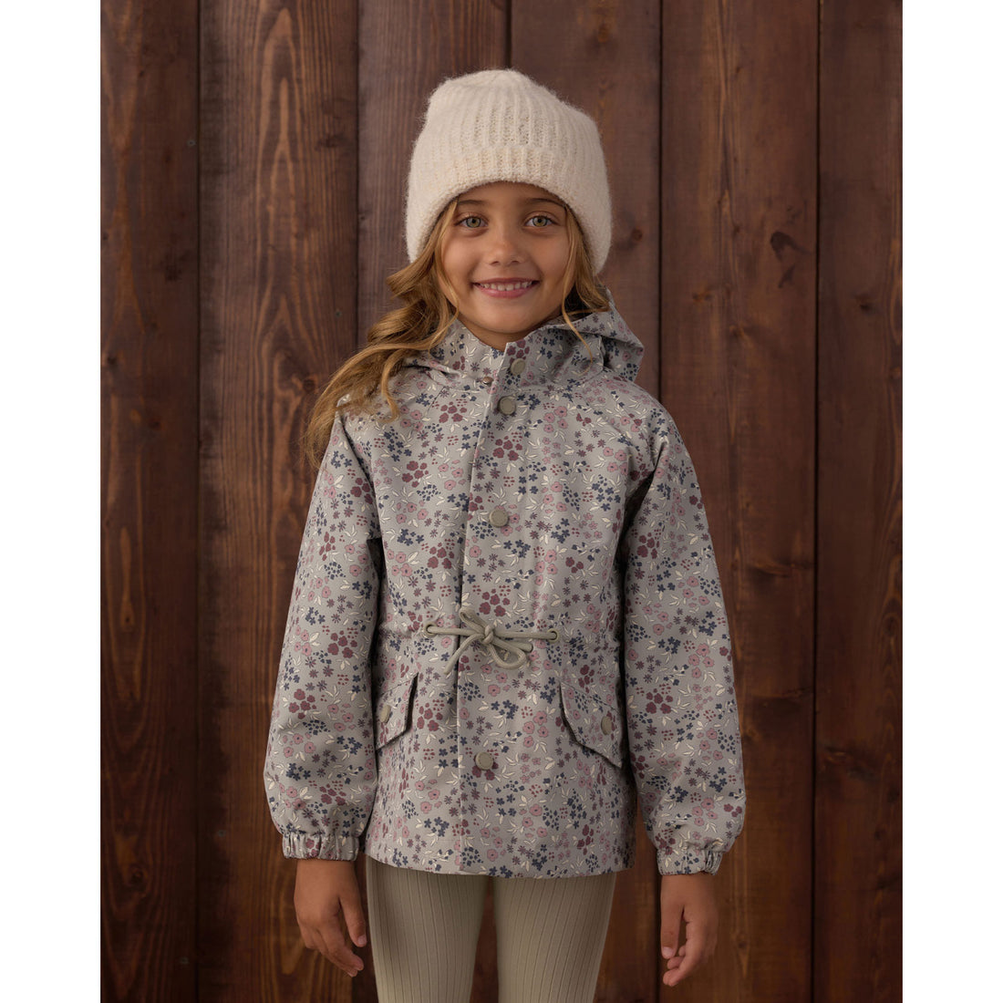 Rylee and Cru Sage Garden Raincoat