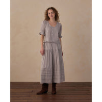 Rylee and Cru Dusty Blue Women Allie Skirt