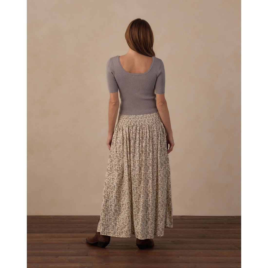 Rylee and Cru Ivory Winter Garden Women Jen Skirt