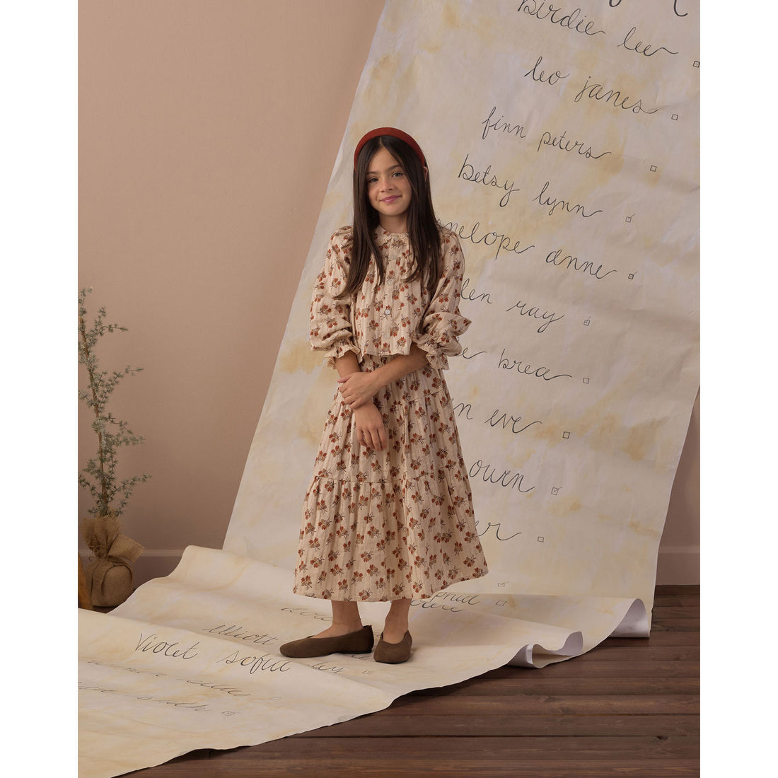 Rylee and Cru Antique Bouquet Kat Blouse