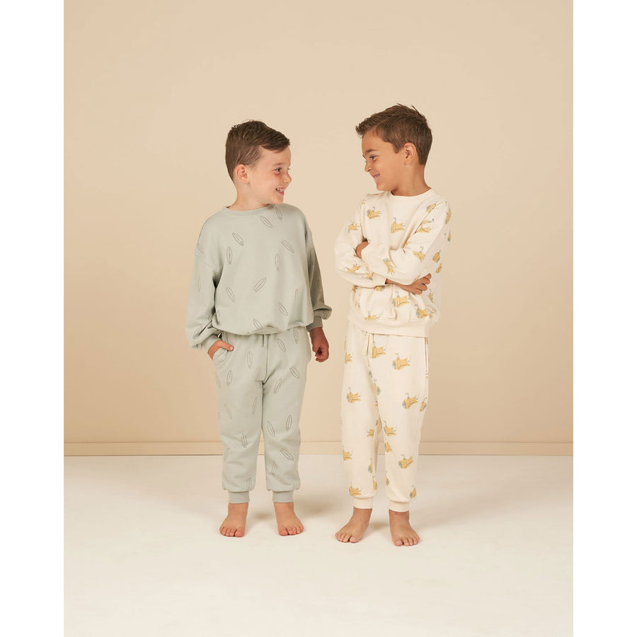 Rylee and Cru Natural Sweatshirt - Submarine
