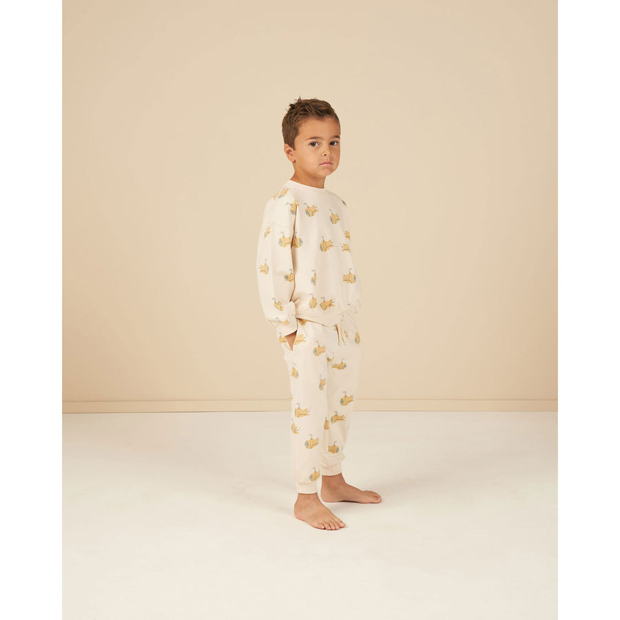 Rylee and Cru Natural Sweatshirt - Submarine