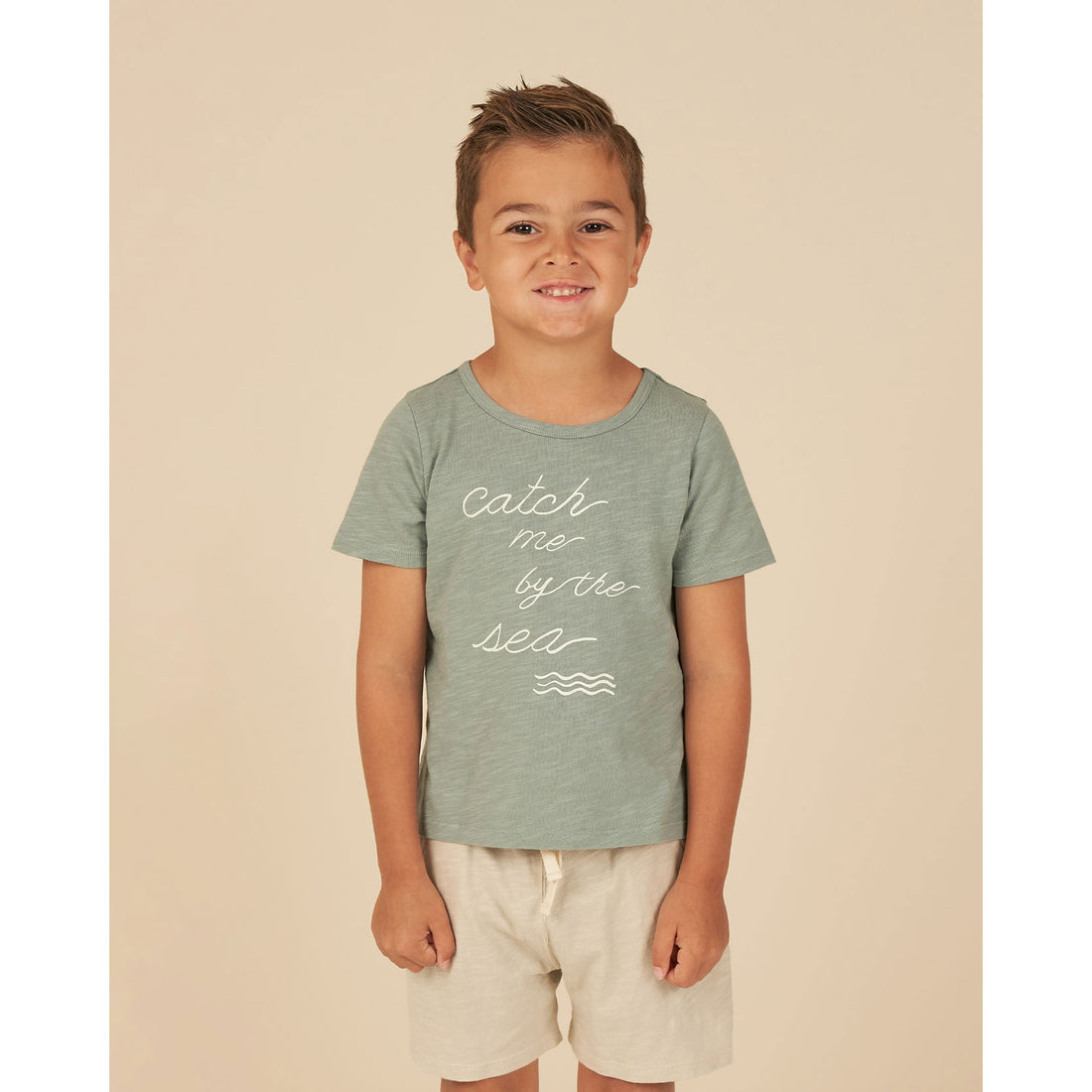 Rylee and Cru Aqua Basic Tee - Catch Me By The Sea