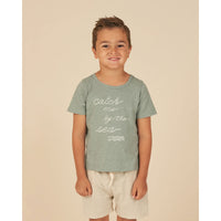 Rylee and Cru Aqua Basic Tee - Catch Me By The Sea