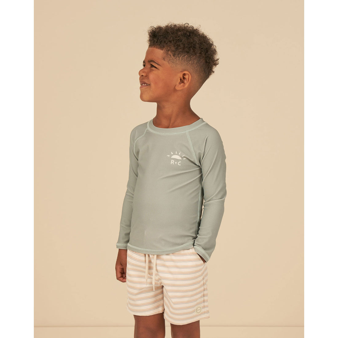 Rylee and Cru Seafoam Rash Guard