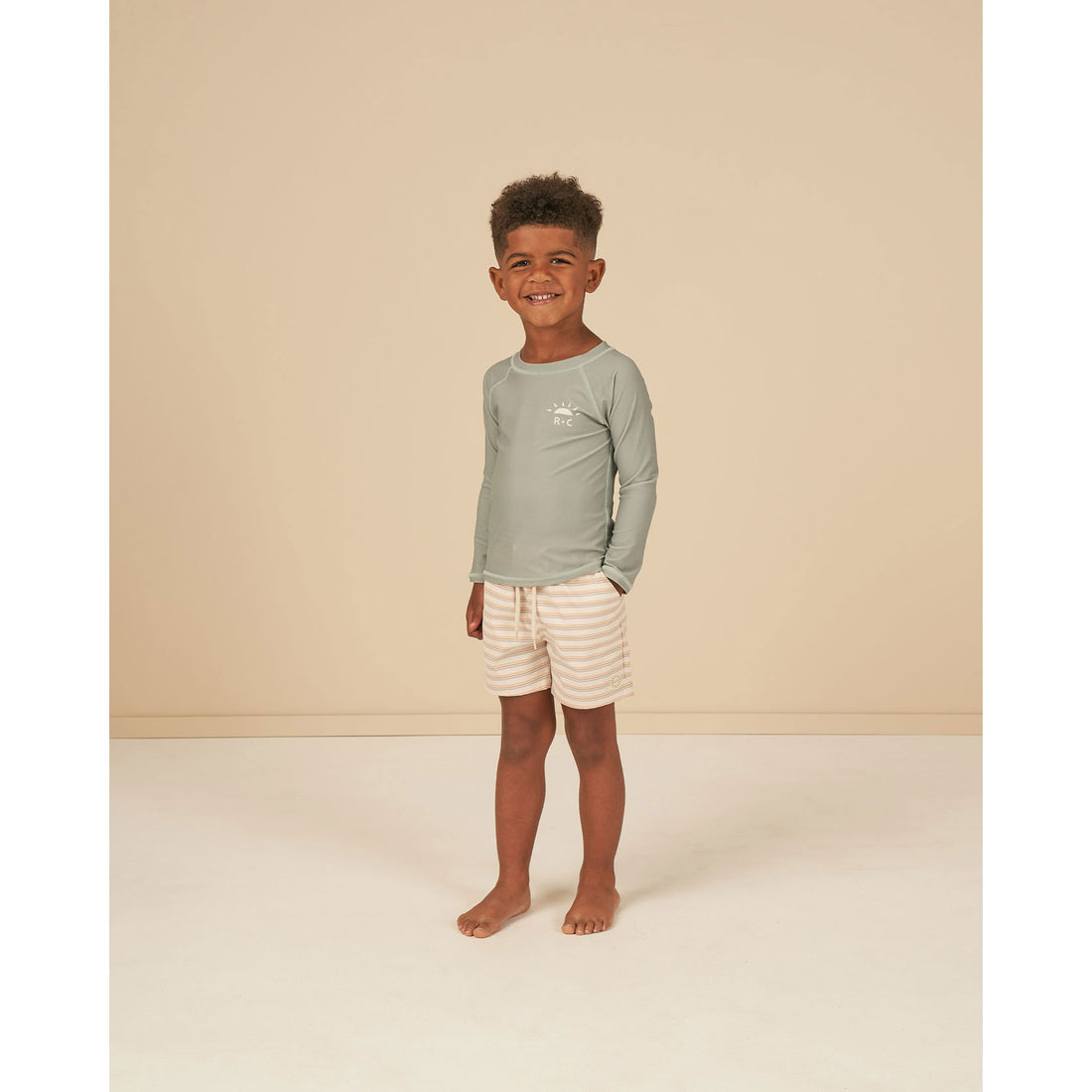 Rylee and Cru Seafoam Rash Guard