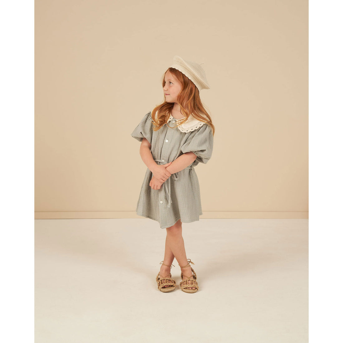 Rylee and Cru Seafoam Olive Dress