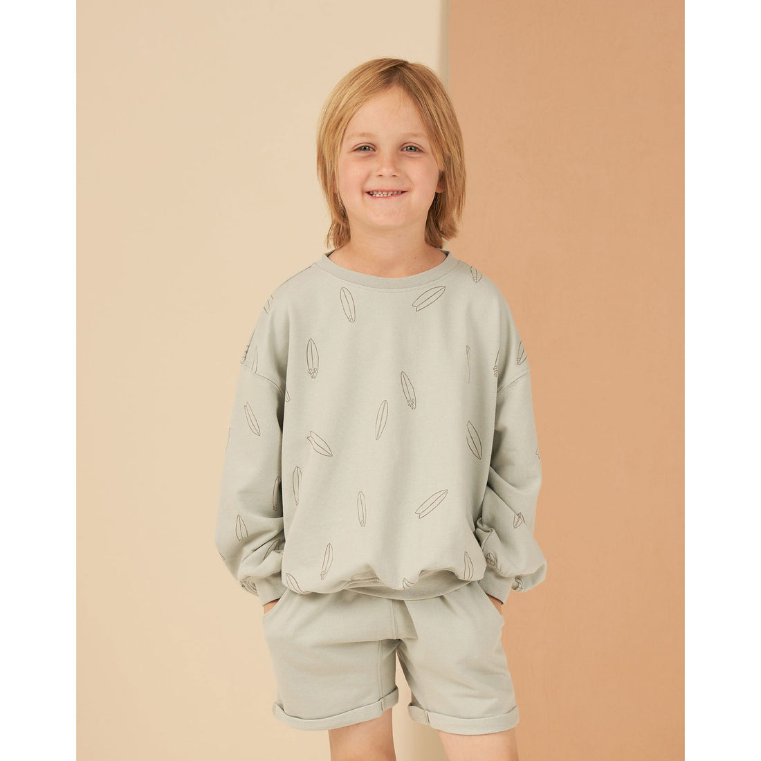 Rylee and Cru Seafoam Sweatshirt - Surfboard