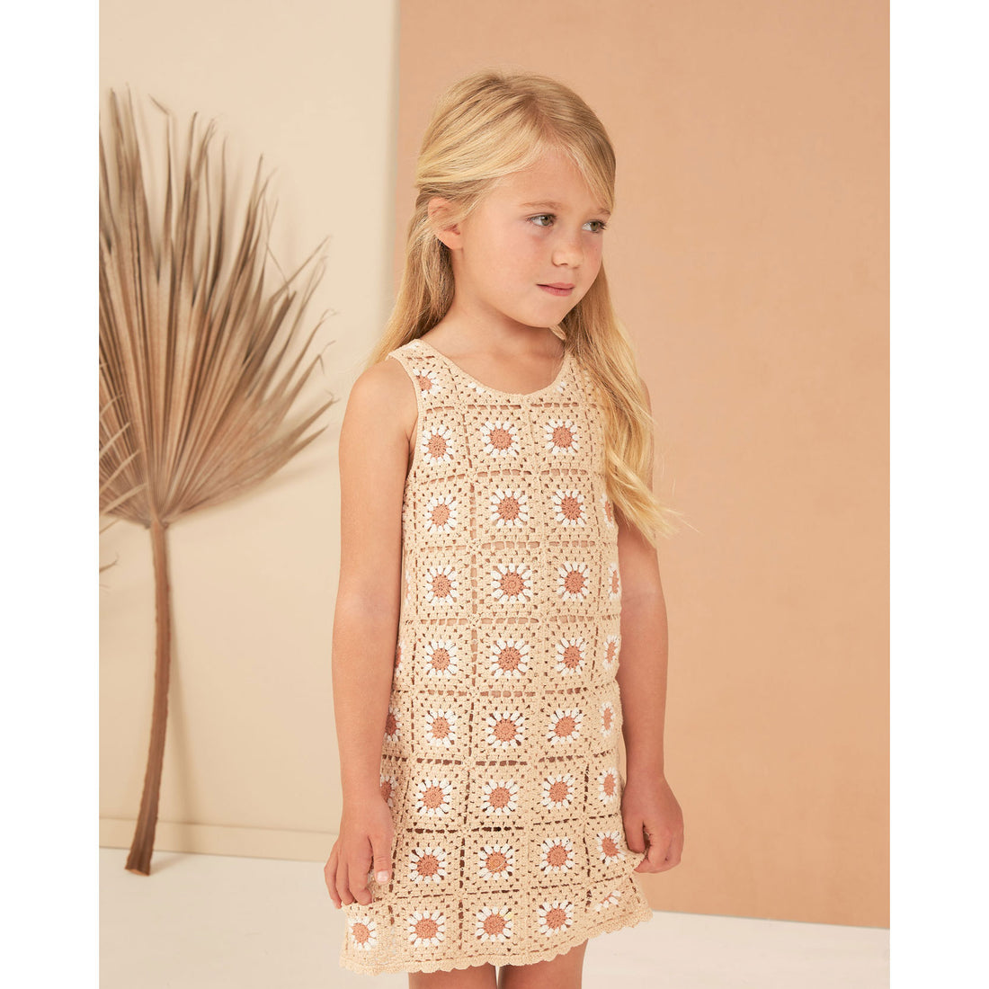 Rylee and Cru Floral Crochet Tank Mini Dress - Floral
