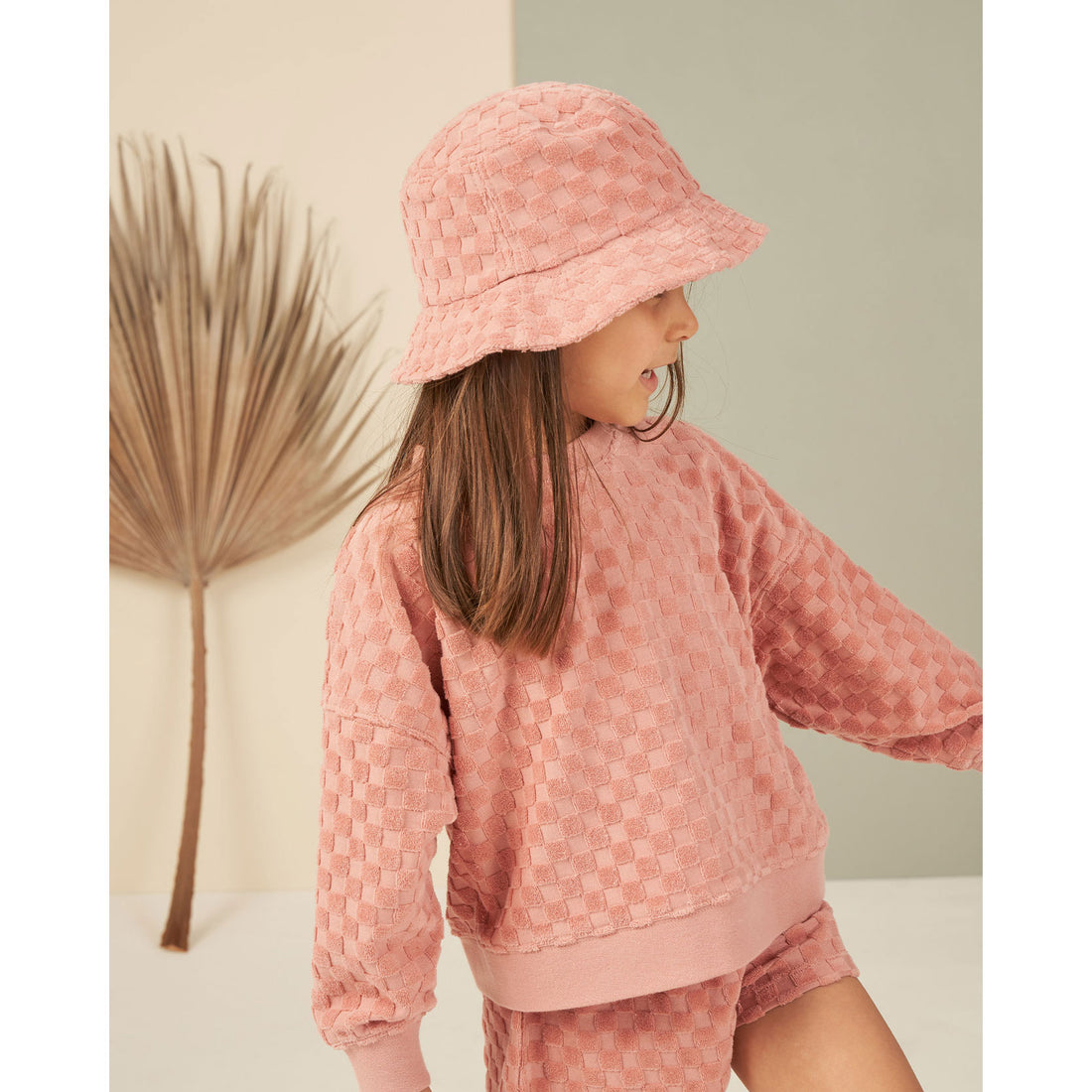 Rylee and Cru Pink Check Track Set