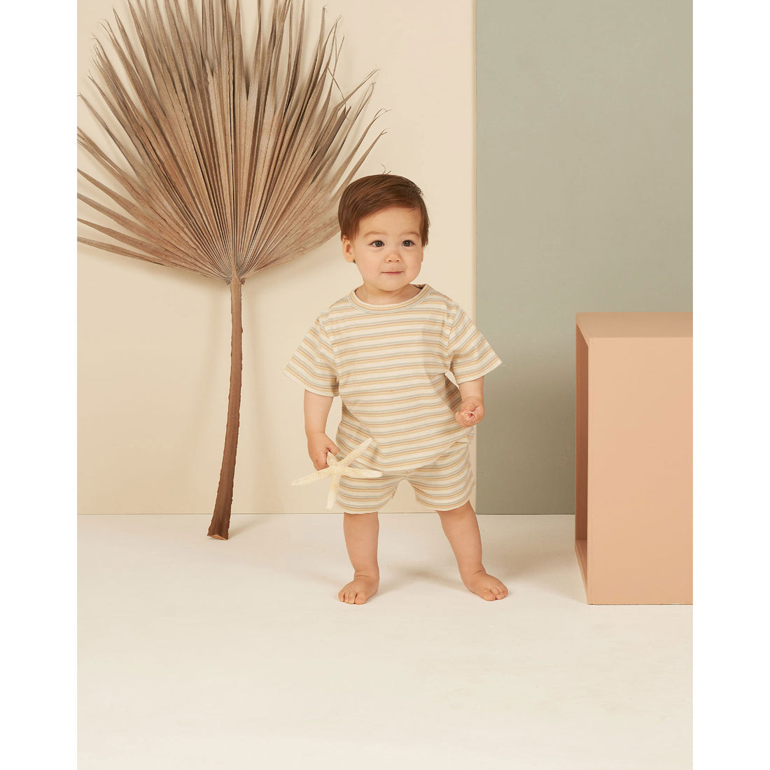 Rylee and Cru Vintage-Stripe Jersey Set
