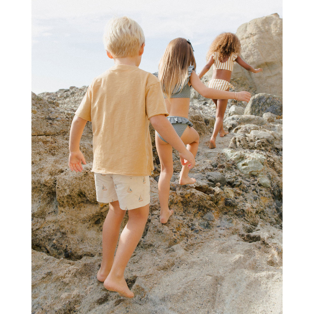 Rylee and Cru Sur La Mer Raw Edge Tee