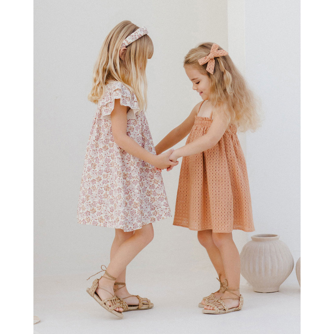 Rylee and Cru Grapefruit Sahara Mini Dress