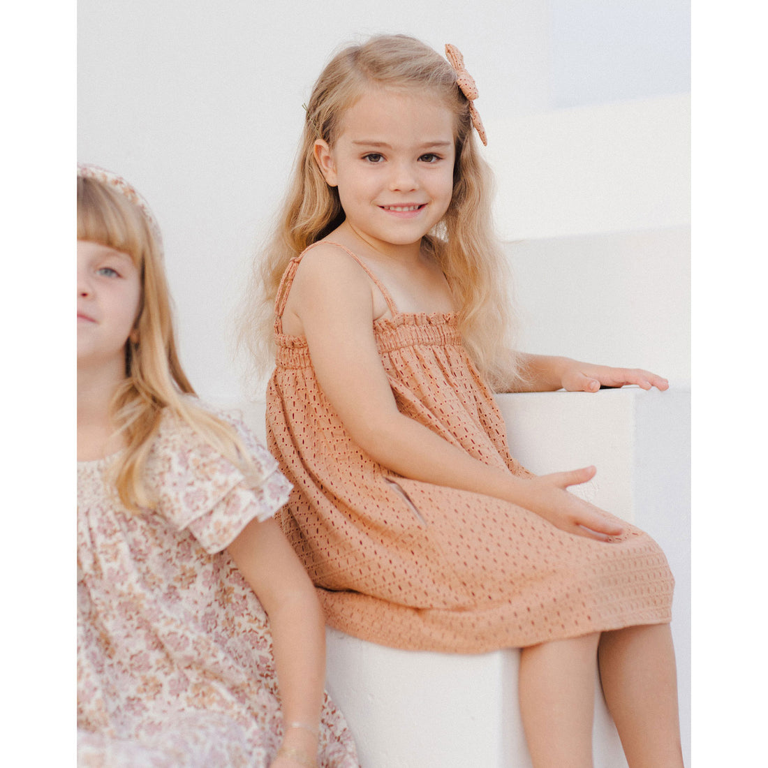 Rylee and Cru Grapefruit Sahara Mini Dress