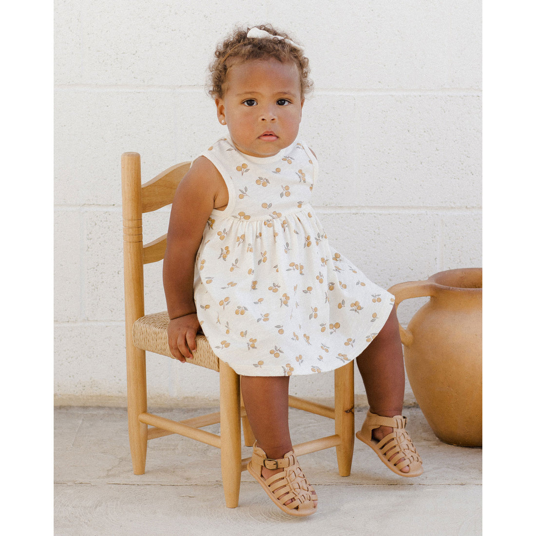 Rylee and Cru Oranges Layla Dress