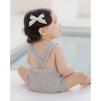 Rylee and Cru Seafoam Crochet Romper