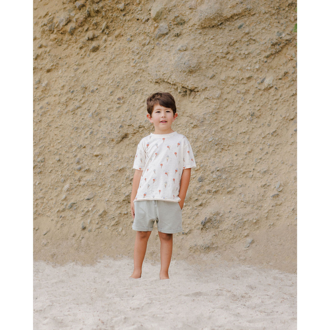 Rylee and Cru Gelato Raw Edge Tee