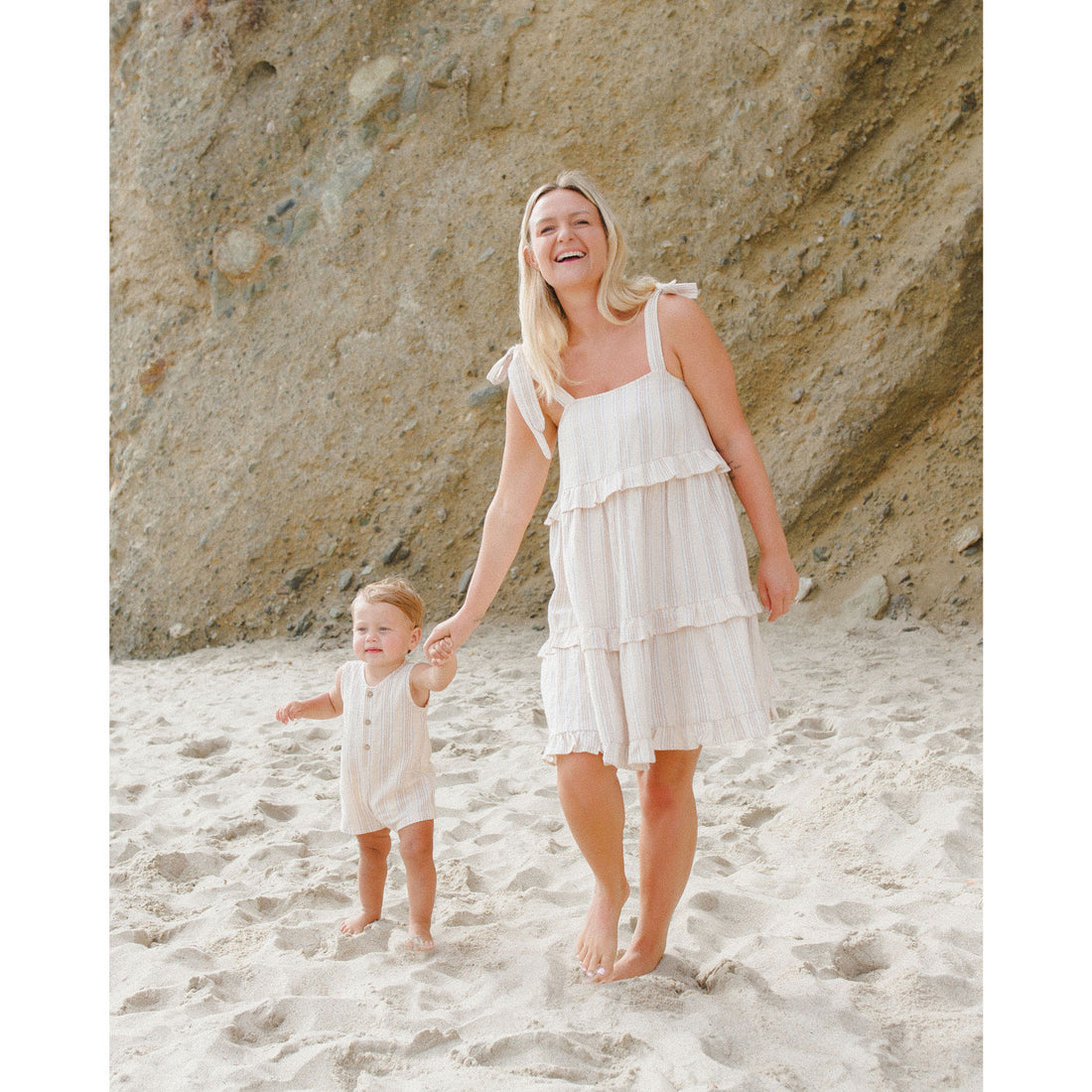 Rylee and Cru Summer Stripe Maverick Romper