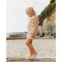 Rylee and Cru Marigold Daisy Crochet Tank Set