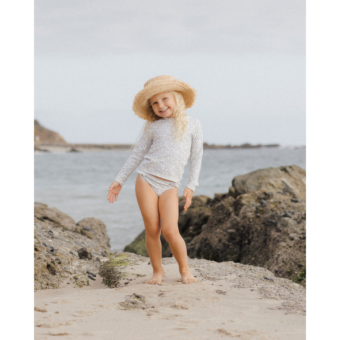 Rylee and Cru Blossom Maryn Rashguard Set