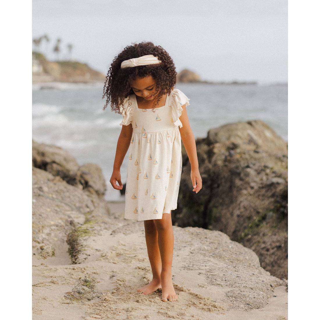 Rylee and Cru Sailboats Mariposa Dress