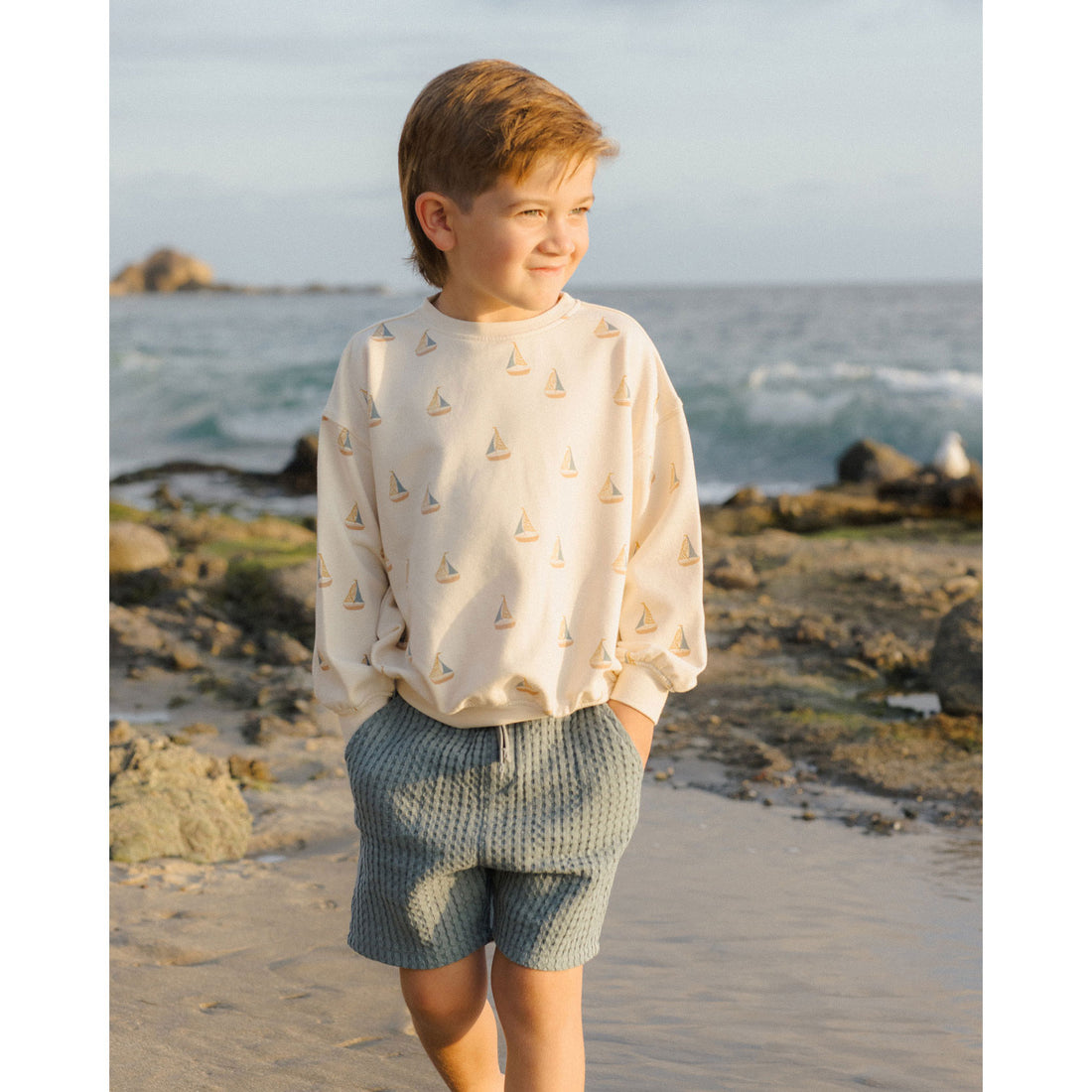 Rylee and Cru Sailboats Sweatshirt