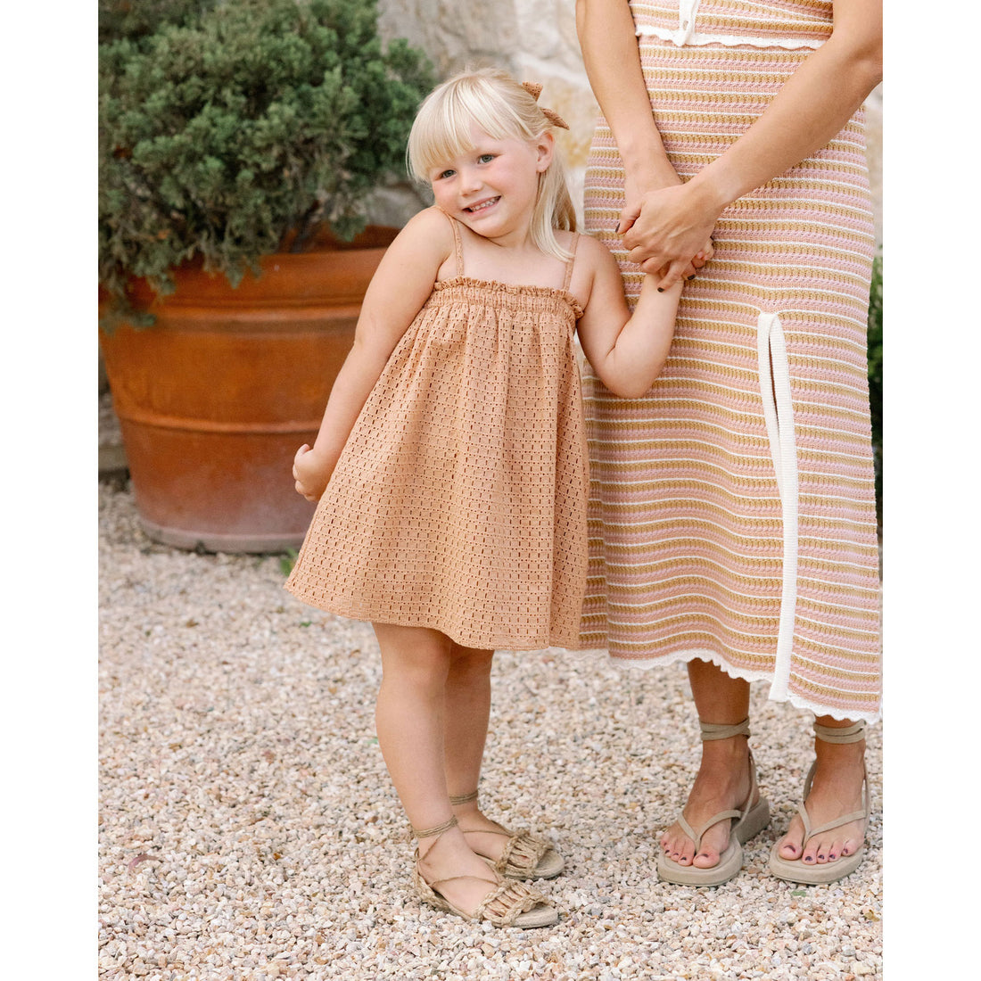 Rylee and Cru Grapefruit Sahara Mini Dress