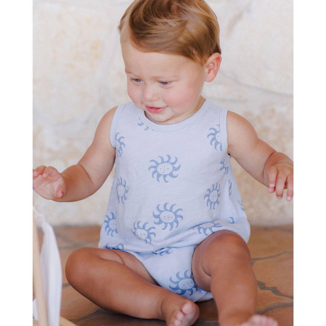 Rylee and Cru Suns Bubble Onesie
