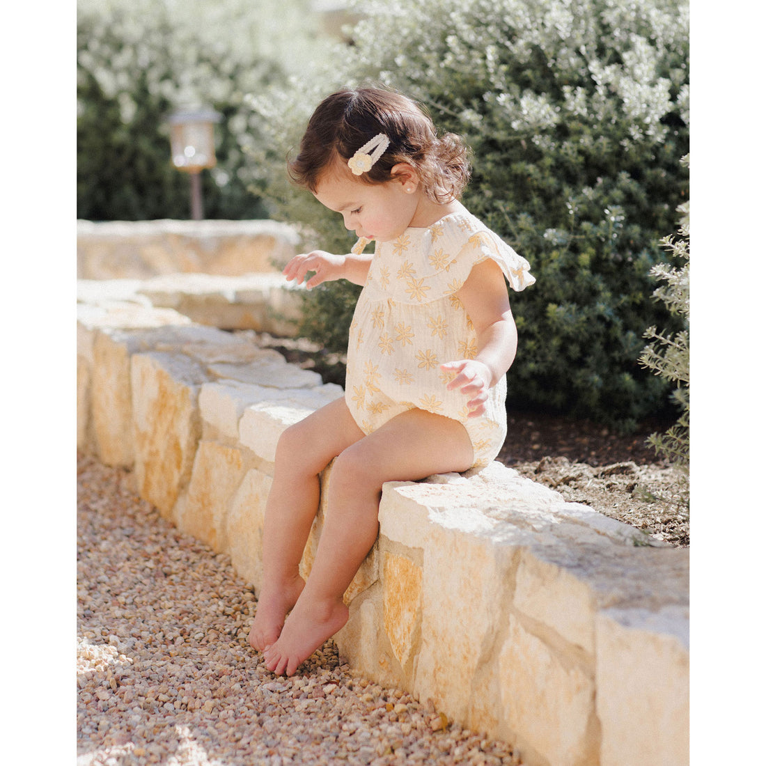 Rylee and Cru Daisies Roxy Romper