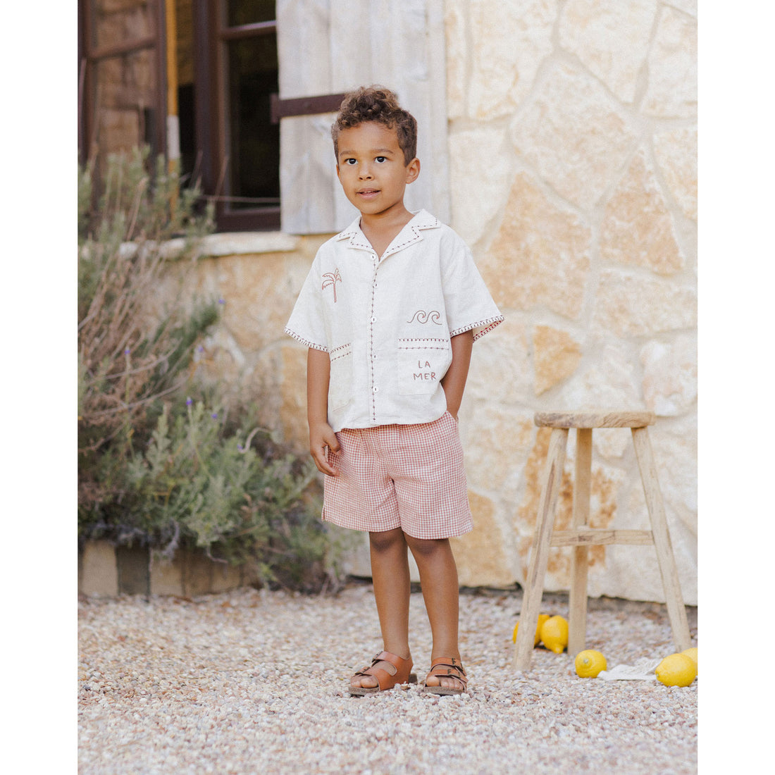 Rylee and Cru La Mer Lapel Collar Shirt