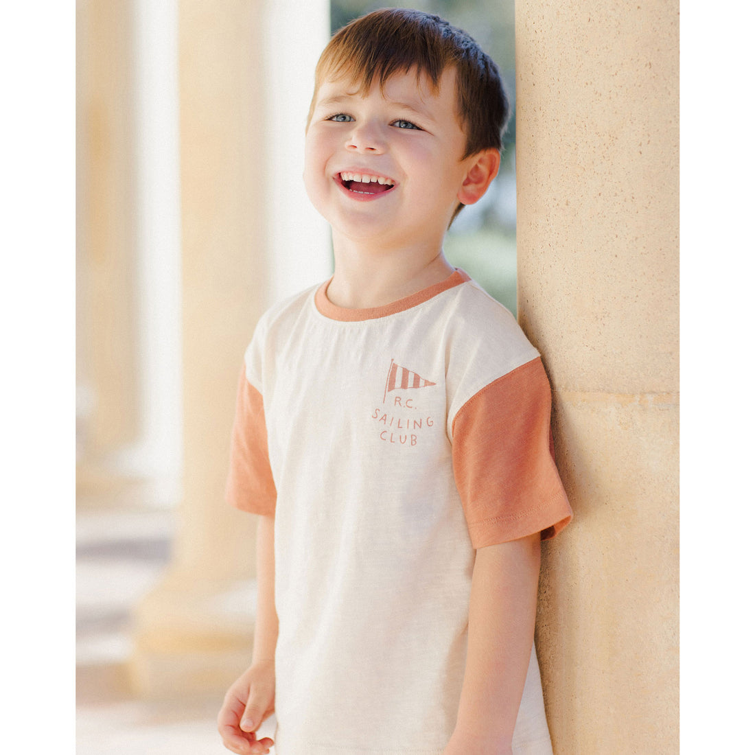 Rylee and Cru Sailing Club Contrast Short Sleeve Tee