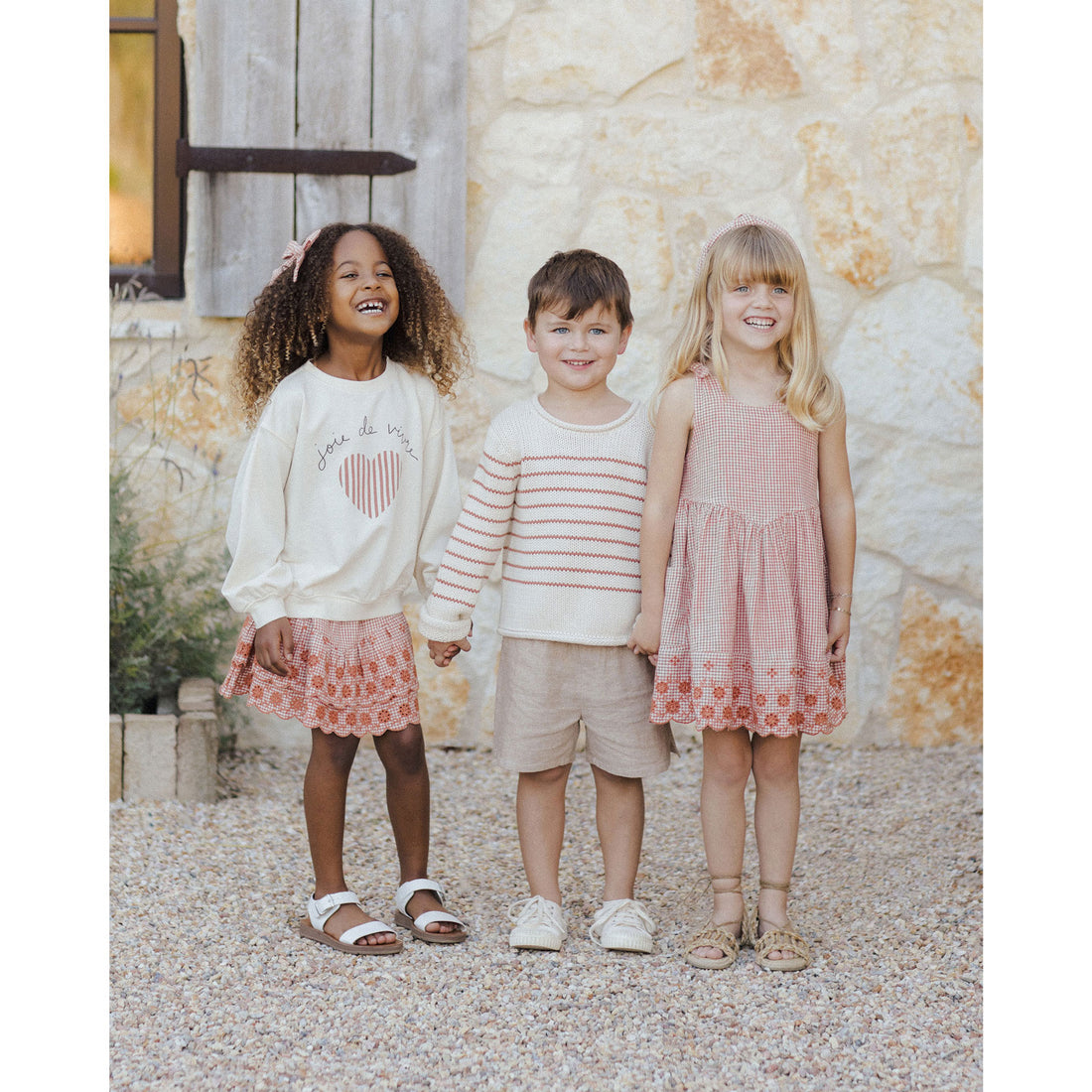 Rylee and Cru Poppy Gingham Summer Dress