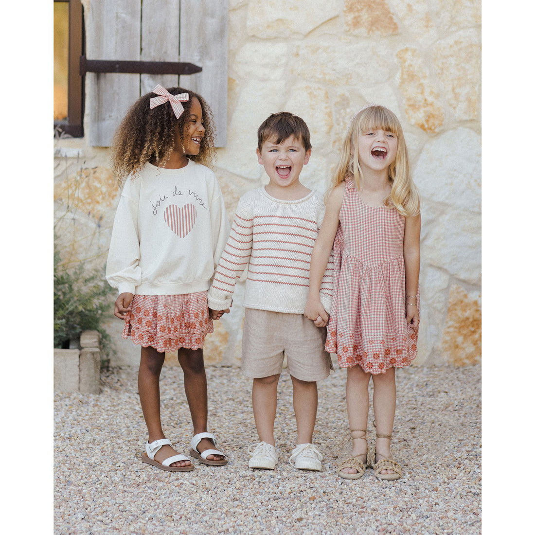 Rylee and Cru Joie De Vivre Oversized Sweatshirt