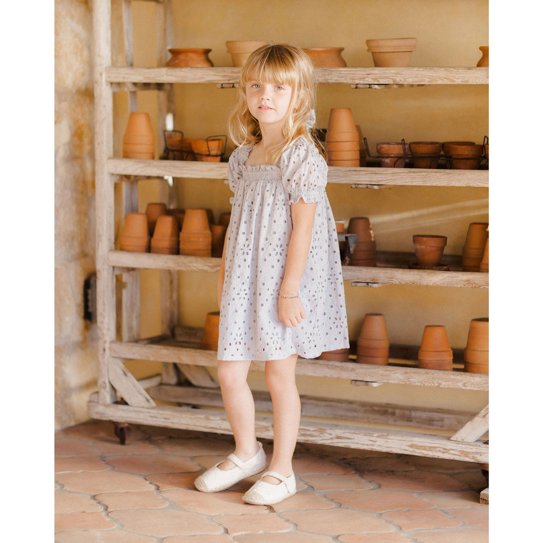 Rylee and Cru Light Blue Milan Dress