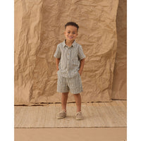 Rylee and Cru Wavy Stripe Perry Short