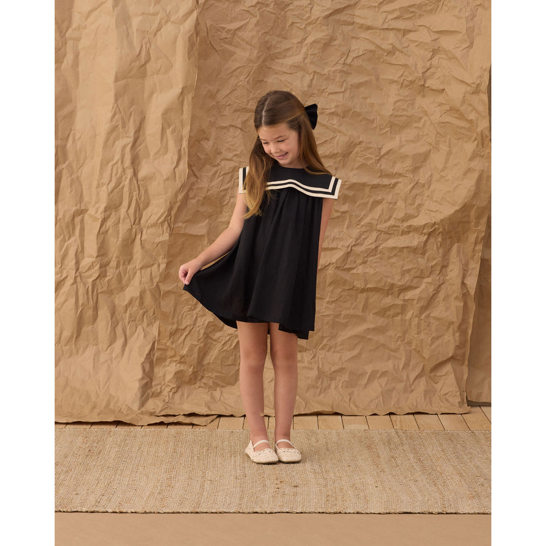 Rylee and Cru Black Sailor Dress